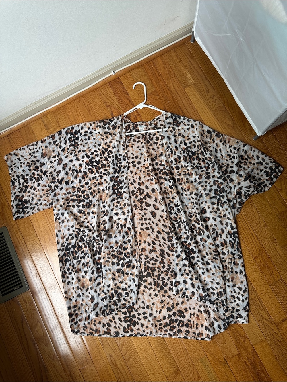 Aerie Leopard Print Beach Cover Up